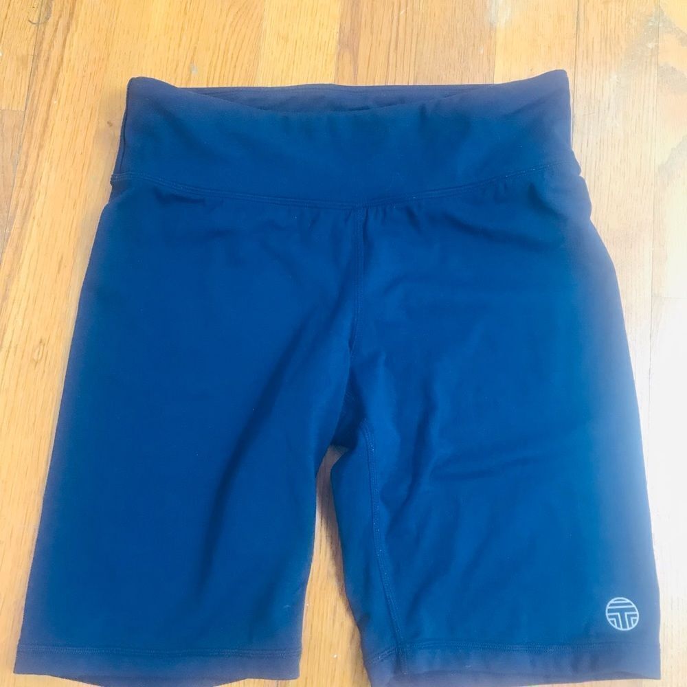 Tory sport Navy blue spandex shorts size S/P  0028